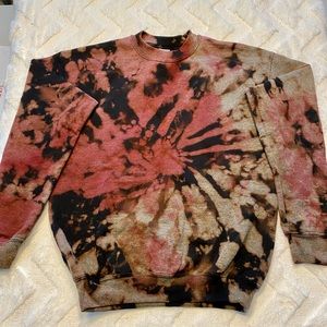 Youth reverse tie dye sweatshirt